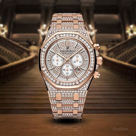 audemars piguet diamond set royal oak|audemars piguet royal oak women.